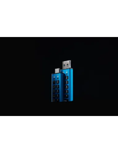 Kingston Technology IronKey Keypad 200 de 64 GB, FIPS 140-3 nivel 3 (pendiente) cifrado AES-256