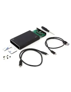 Ewent EW7070 caja para disco duro externo Carcasa de disco duro SSD Negro 2.5"