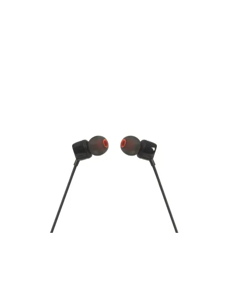 JBL Tune 110 Auriculares Alámbrico Dentro de oído Música Negro JBL Tune 110 Auriculares Alámbrico Dentro de oído Música Negro