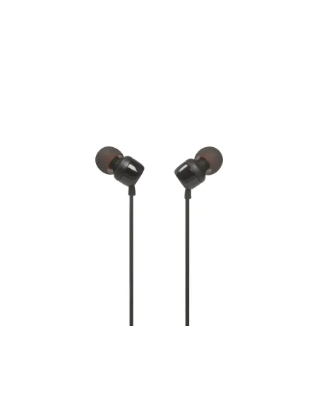 JBL Tune 110 Auriculares Alámbrico Dentro de oído Música Negro JBL Tune 110 Auriculares Alámbrico Dentro de oído Música Negro