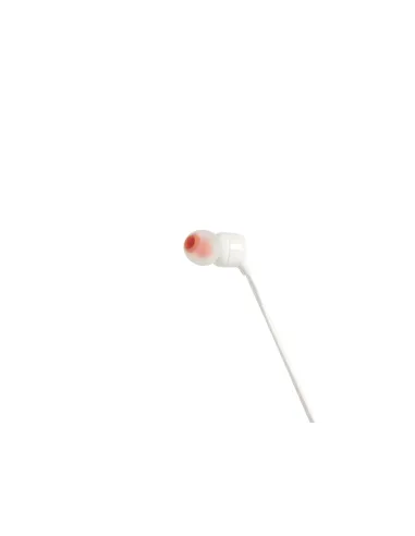 JBL Tune 110 Auriculares Alámbrico Dentro de oído Música Blanco