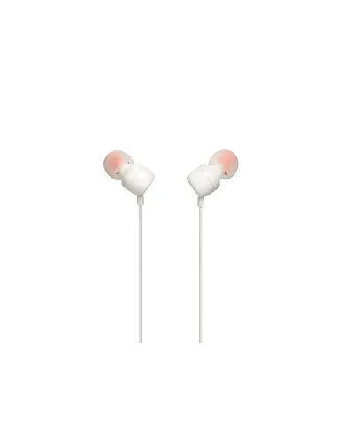 JBL Tune 110 Auriculares Alámbrico Dentro de oído Música Blanco