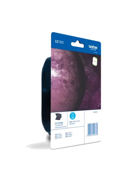Brother LC1220CBP cartucho de tinta 1 pieza(s) Original Cian