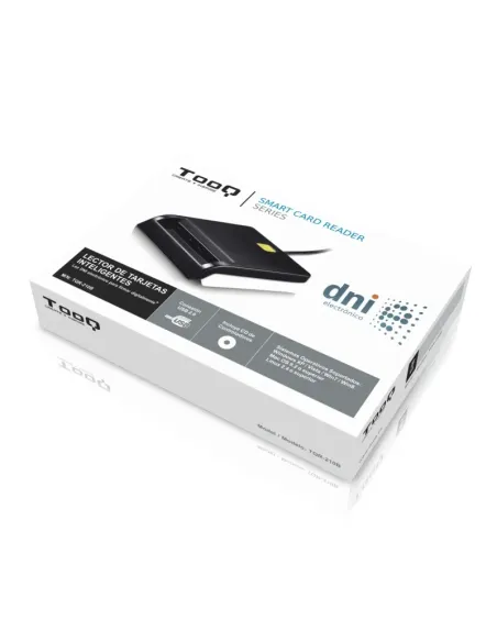 TooQ LECTOR DE TARJETA DNIe EXTERNO USB 2.0 NEGRO