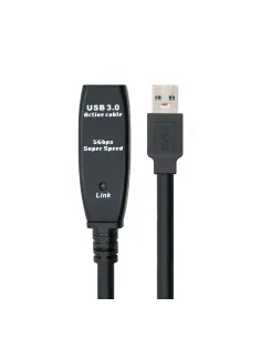 Nanocable Cable USB 3.0 prolongador con amplificador, tipo A M-A H, 10m 2