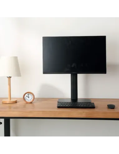 Ewent EW1537 soporte para monitor 81,3 cm (32") Escritorio Negro