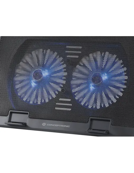 Conceptronic THANA02B almohadilla fría 43,2 cm (17") Negro