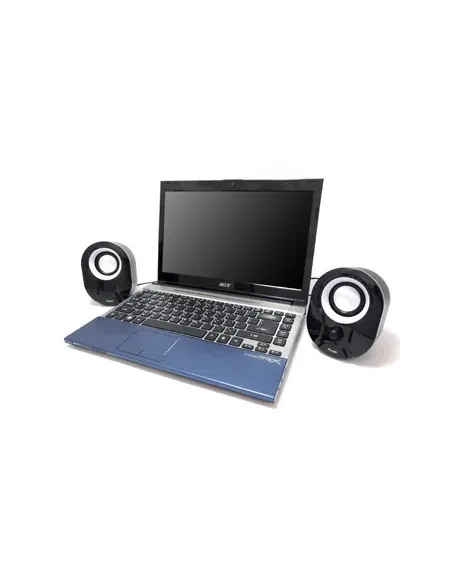 Equip 245333 altavoz Negro, Blanco Alámbrico 3 W