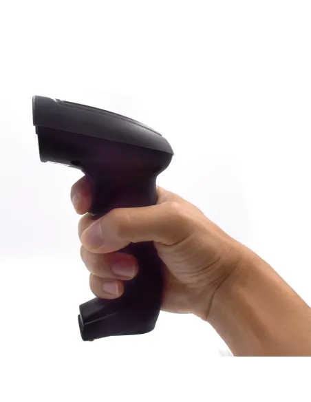 Ewent EW3440 lector de código de barras Lector de códigos de barras portátil 1D 2D Negro Ewent EW3440 lector de código de barras Lector de códigos de barras portátil 1D 2D Negro