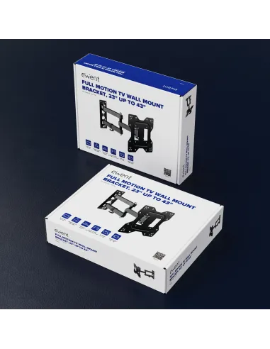 Ewent EW1522 soporte para TV 109,2 cm (43") Negro