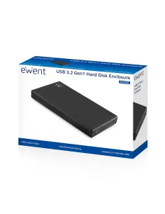 Ewent EW7032 caja para disco duro externo Carcasa de disco duro SSD Negro 2.5" 2