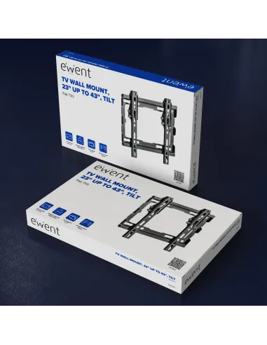 Ewent EW1506 soporte para TV 106,7 cm (42") Negro