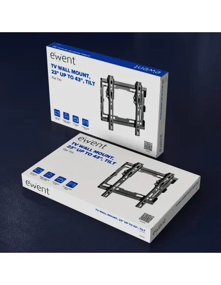 Ewent EW1506 soporte para TV 106,7 cm (42") Negro