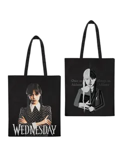 Konix TOTE BAG WEDNESDAY ADDAMS