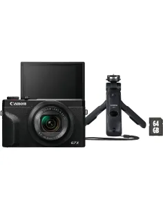 Canon PowerShot G7 X Mark III Premium Vlogger Kit Cámara compacta 20,1 MP CMOS 5472 x 3648 Pixeles Negro