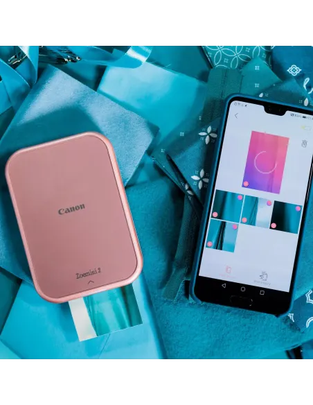 Canon Zoemini 2 impresora de foto ZINK (Sin tinta) 313 x 500 DPI 2" x 3" (5x7.6 cm)