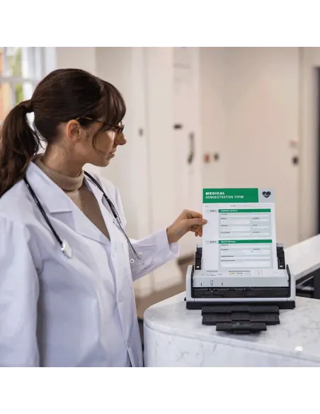 Brother ADS-1800W Escáner con alimentador automático de documentos (ADF) 1200 x 1200 DPI A4 Blanco Brother ADS-1800W Escáner con alimentador automático de documentos (ADF) 1200 x 1200 DPI A4 Blanco