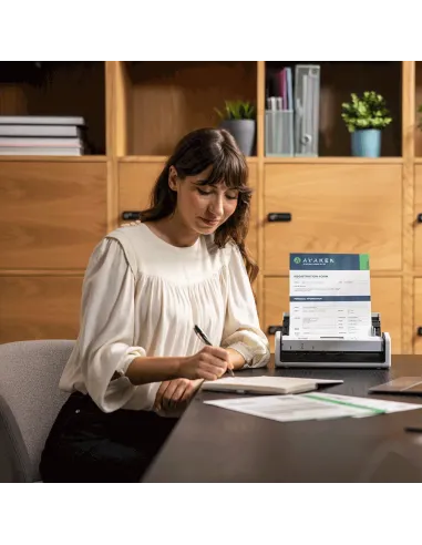 Brother ADS-1800W Escáner con alimentador automático de documentos (ADF) 1200 x 1200 DPI A4 Blanco