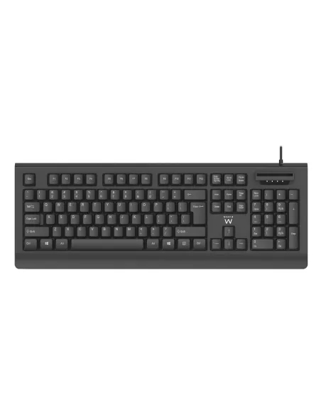 Ewent EW3286 teclado Universal USB QWERTY Español Negro
