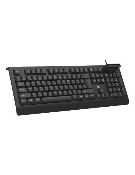 Ewent EW3286 teclado Universal USB QWERTY Español Negro