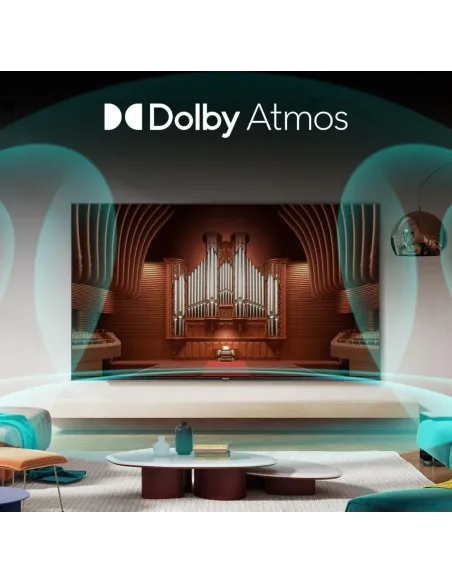 Hisense QLED Smart TV 100E7NQ 2,54 m (100") 4K Ultra HD Wifi Gris 400 cd   m²