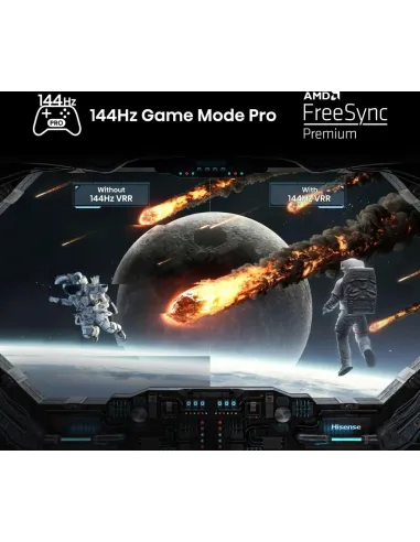 Hisense QLED Smart TV 100E7NQ 2,54 m (100") 4K Ultra HD Wifi Gris 400 cd   m²