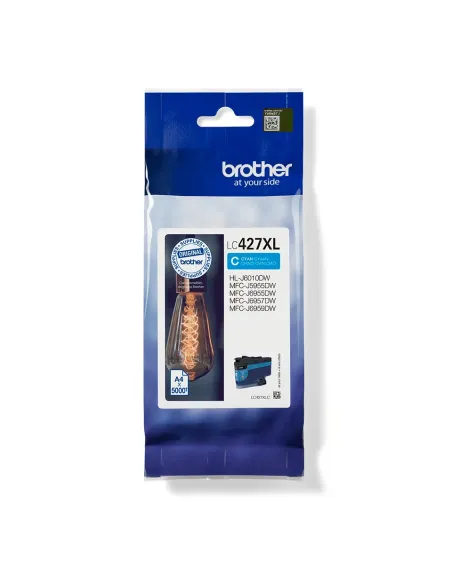 Brother LC427XLC cartucho de tinta 1 pieza(s) Original Cian