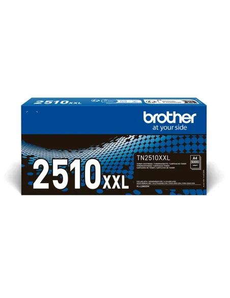 Brother TN2510XXL cartucho de tóner 1 pieza(s) Original Negro