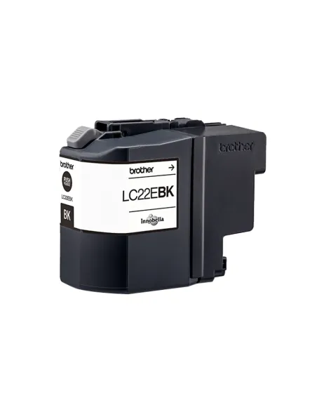 Brother LC22EBK cartucho de tinta 1 pieza(s) Original Negro