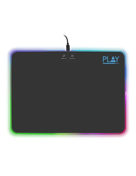 Ewent PL3341 alfombrilla para ratón Alfombrilla de ratón para juegos Negro