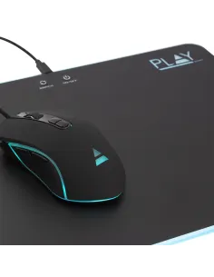 Ewent PL3341 alfombrilla para ratón Alfombrilla de ratón para juegos Negro 2