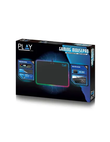 Ewent PL3341 alfombrilla para ratón Alfombrilla de ratón para juegos Negro