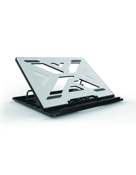 Conceptronic THANA ERGO S, Laptop Cooling Stand Soporte para ordenador portátil Gris 39,6 cm (15.6")