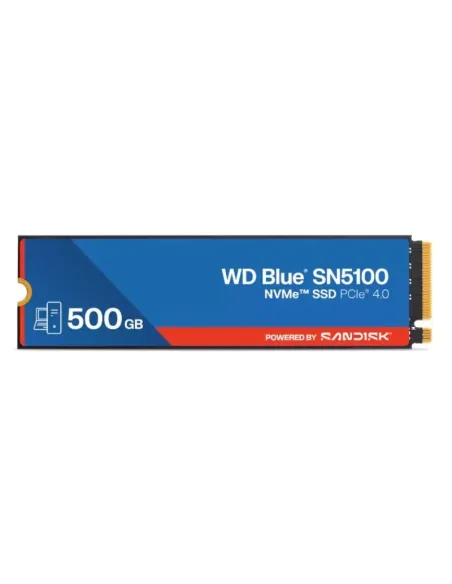 WD Blue SN5100 SSD 500GB NVMe Gen4 6600MB-s