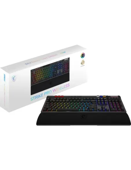 TECLADO MSI STRIKE PRO WIRELESS SILENT ES