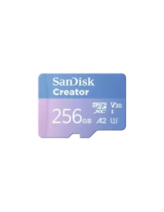SanDisk Creator 256 GB MicroSDXC UHS-I Clase 10