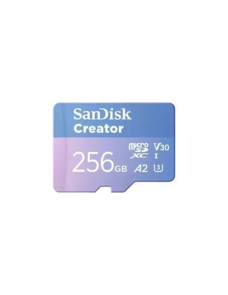SanDisk Creator 256 GB MicroSDXC UHS-I Clase 10 SanDisk Creator 256 GB MicroSDXC UHS-I Clase 10