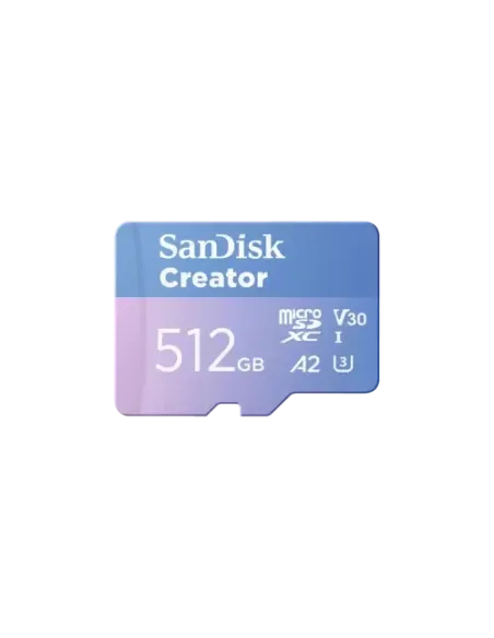 TARJETA SANDISK CREATOR MICROSD 512GB
