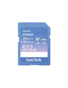 TARJETA SANDISK CREATOR SD UHS-II​ 512GB