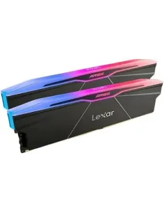 LEXAR MEMORIA ARES 2.0 16 GB DDR5 6000 CL28 1.35V MEMORY WITH HEATSINK AND RGB LIGHTING,DUAL PACK, BLACK COLOR