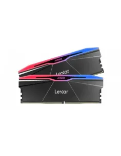 LEXAR MEMORIA ARES 2.0 DDR5 6000 CL30 1.35V MEMORY WITH HEATSINK AND RGB LIGHTING,DUAL PACK, BLACK COLOR