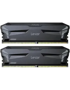 LEXAR MEMORIA ARES DDR5 6000 CL32 1.35V MEMORY WITH HEATSINK, NON-RGB LIGHTING, DUAL PACK, BLACK COLOR