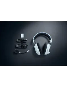 Razer BlackShark V3 Pro Auriculares Inalámbrico y alámbrico Diadema Juego USB tipo A Bluetooth Blanco