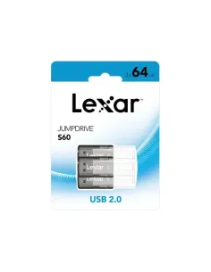 LEXAR JUMPDRIVE S60 USB 2.0 FLASH DRIVE 3 PACK 64GB