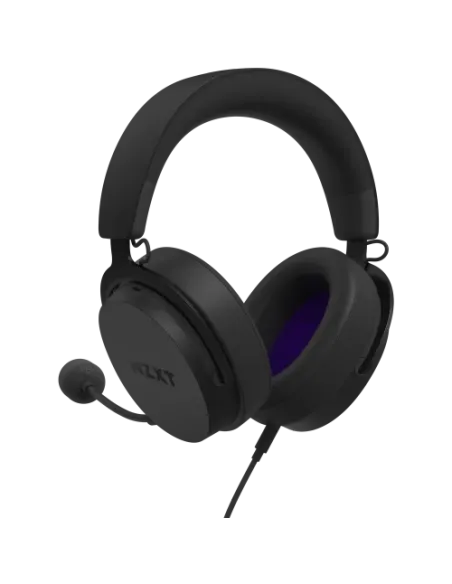 NZXT RELAY AURICULARES CON MICROFONO, DTS, NEGRO