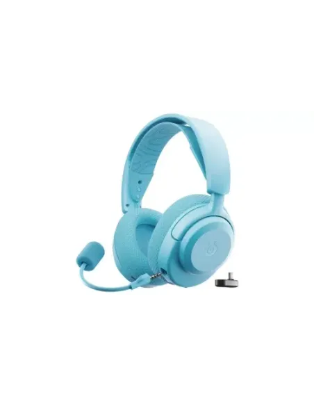 Steelseries Arctis Nova 3P Auriculares Inalámbrico Diadema Música/uso diario Bluetooth Color aguamarina