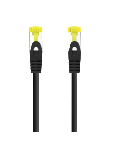 Nanocable Cable Red Latiguillo RJ45 LSZH CAT.6A SFTP AWG26, Negro, 25 cm