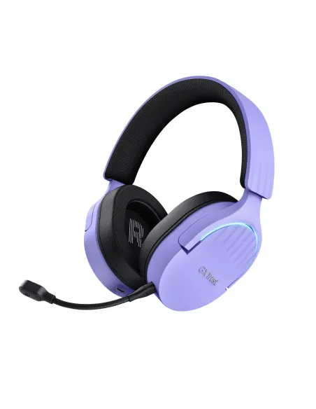 Trust GXT 491P FAYZO Auriculares Inalámbrico y alámbrico Diadema Juego USB tipo A Bluetooth Negro, Púrpura Trust GXT 491P FAYZO Auriculares Inalámbrico y alámbrico Diadema Juego USB tipo A Bluetooth Negro, Púrpura