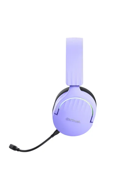 Trust GXT 491P FAYZO Auriculares Inalámbrico y alámbrico Diadema Juego USB tipo A Bluetooth Negro, Púrpura Trust GXT 491P FAYZO Auriculares Inalámbrico y alámbrico Diadema Juego USB tipo A Bluetooth Negro, Púrpura
