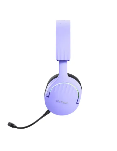 Trust GXT 491P FAYZO Auriculares Inalámbrico y alámbrico Diadema Juego USB tipo A Bluetooth Negro, Púrpura